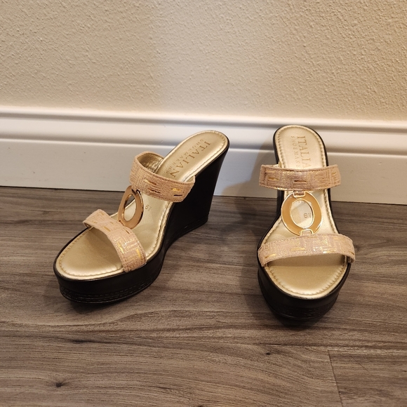 Italian Shoemakers Shoes - NWOT Italian Shoemakers Wedge Sandals